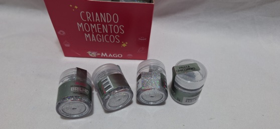 PO PARA DECORA�AO PRATA UNICORNIO 5GR 1UND